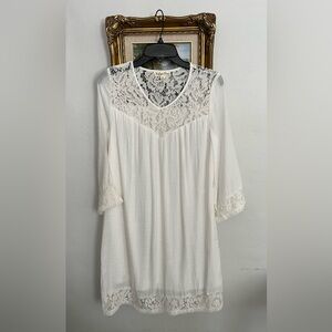 INDIGO ROSE 3/4 sleeve Dress size S Gently used.